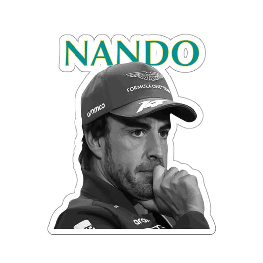 Fernando 'Nando' Alonso Driver Sticker