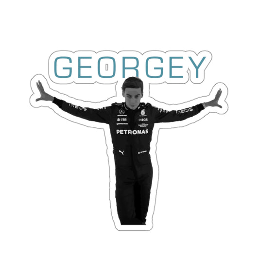 George 'Georgey' Russell Driver Sticker