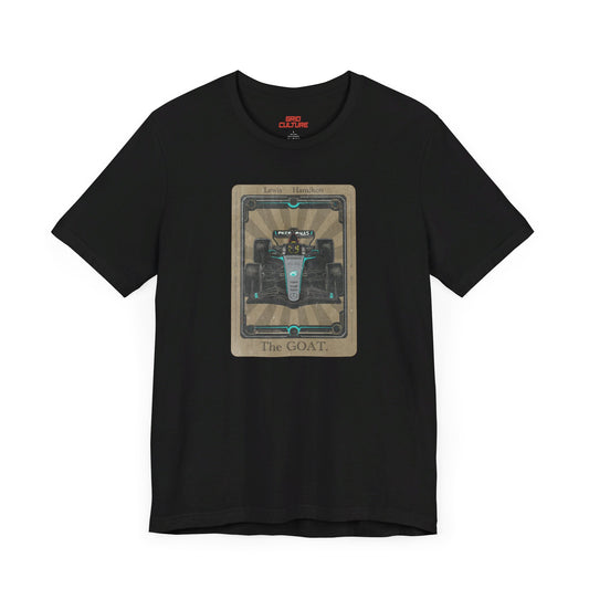 Lewis Hamilton F1 Tarot Card tee