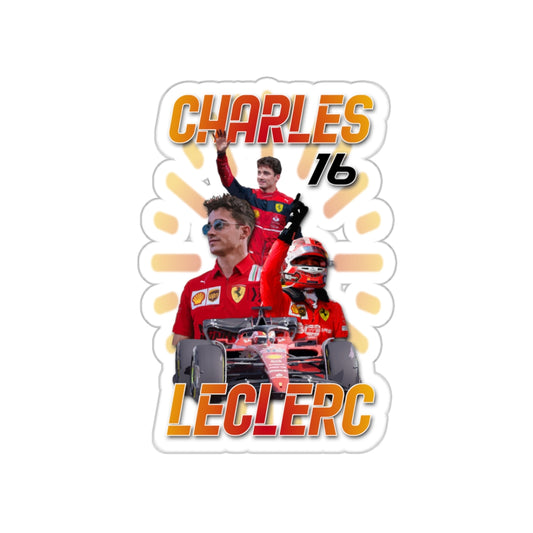 Charles Leclerc Driver Sticker