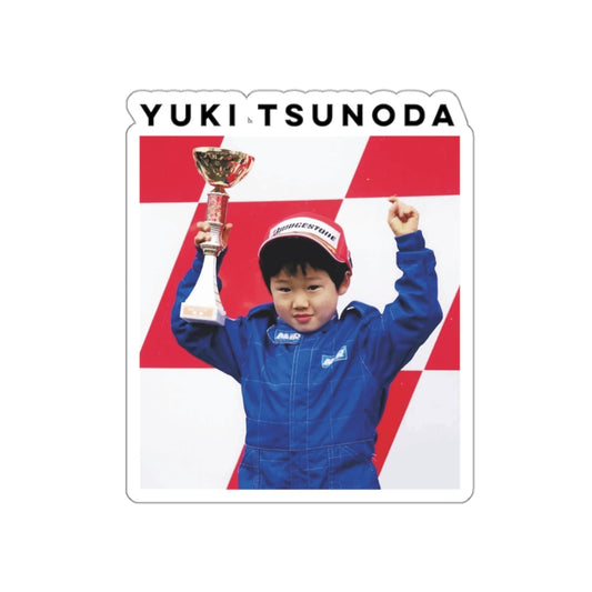 Yuki Tsunoda Driver Sticker