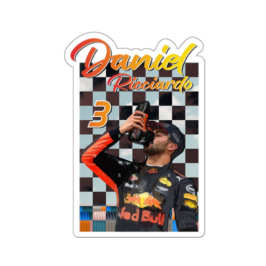 Daniel Riccairdo Driver Sticker