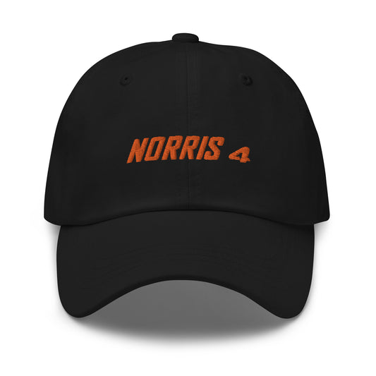 Lando Norris 4 McLaren Dad hat