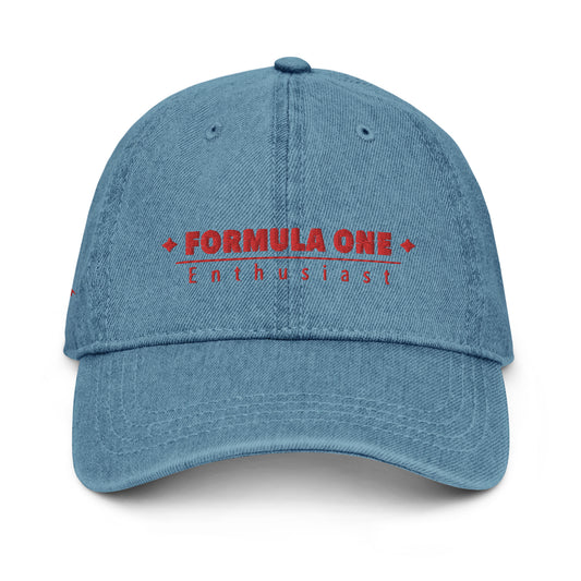 Formula One Enthusiast Grid Culture Denim Hat