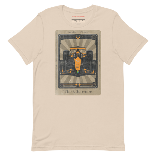 Lando Norris F1 Tarot Card tee