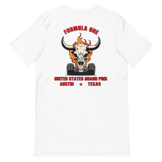 United States F1 GP Skull Tee