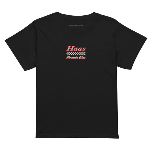 F1 Haas shirt Formula 1 embroidered Women’s t-shirt